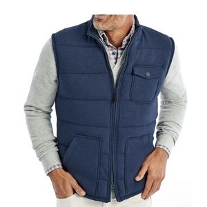 johnnie-O “MO Knit Camper Vest” size XL NWT